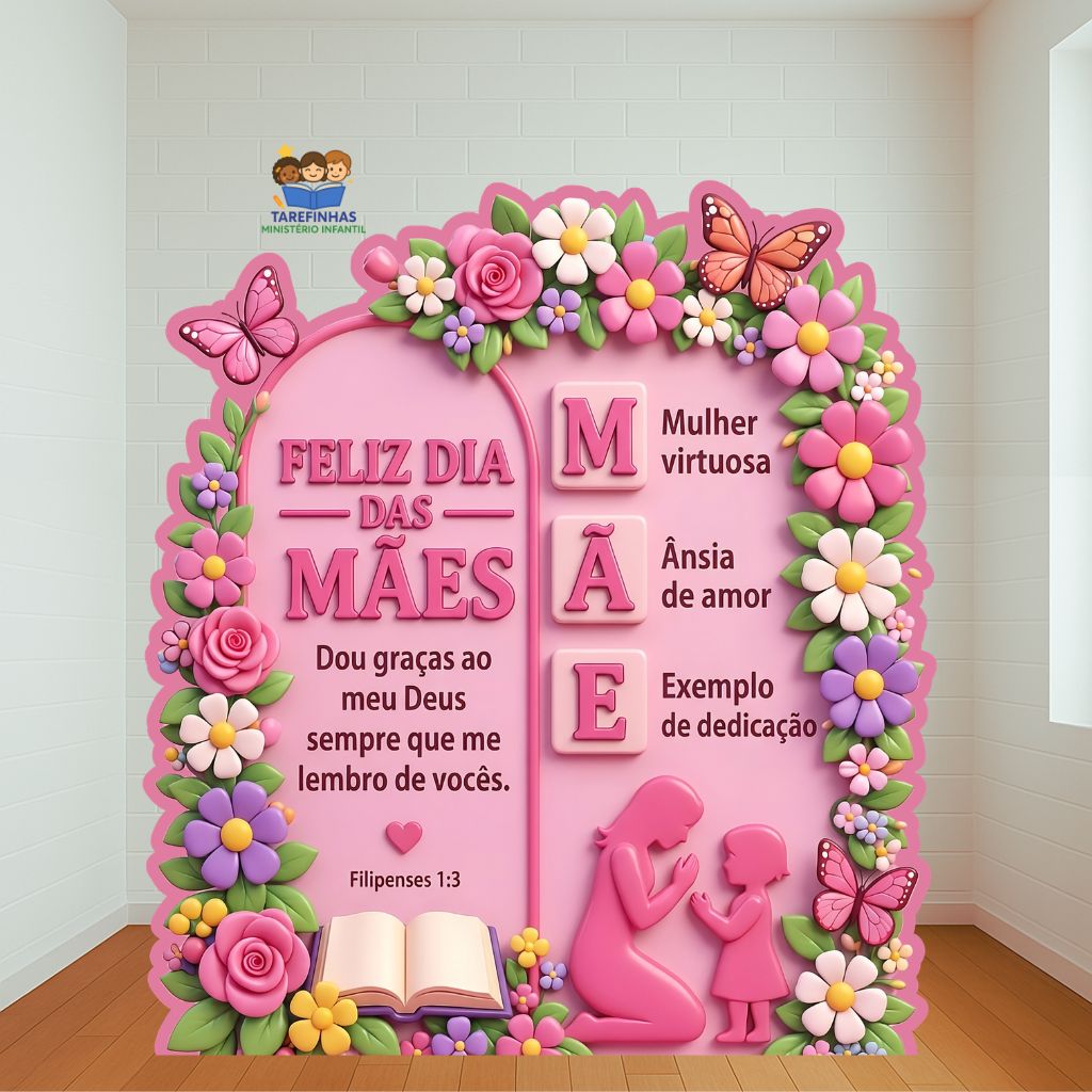 Painel Digital DIA DAS MÃES – Mulher Virtuosa