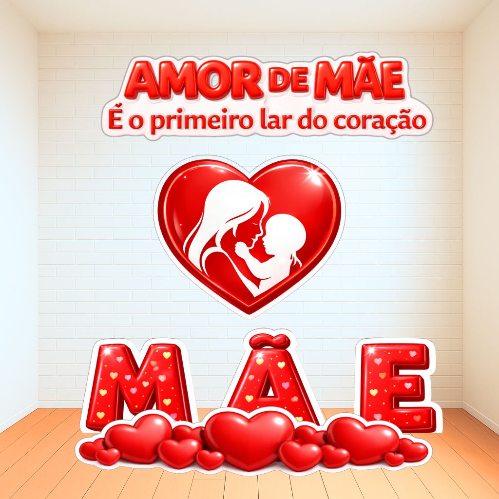 Painel Gigante Digital DIA DAS MÃES – Amor de Mãe