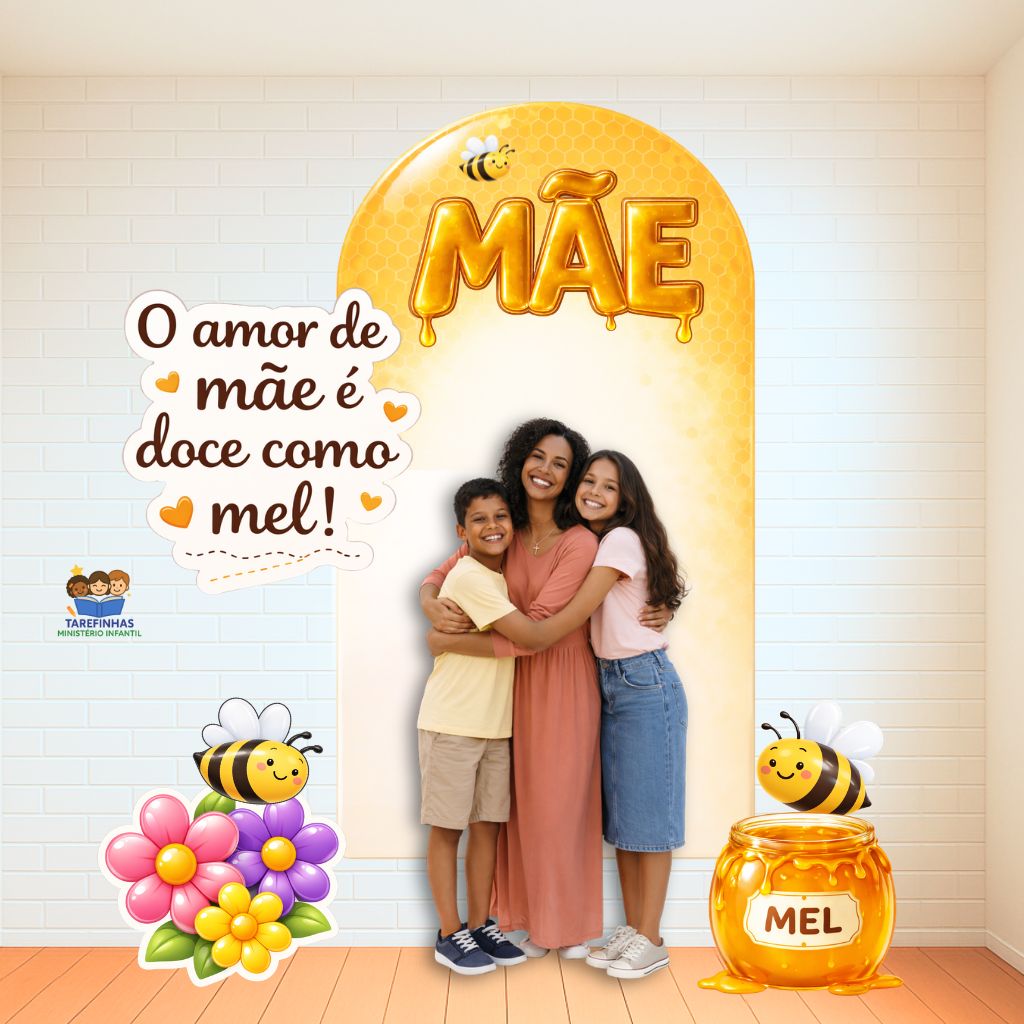 Painel Digital DIA DAS MÃES – Doce como o Mel