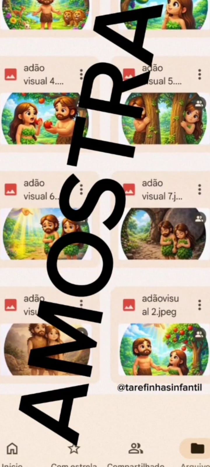 Kit Visual A Criação do Mundo + Adão e Eva para o Ministério Infantil - Imagem 4