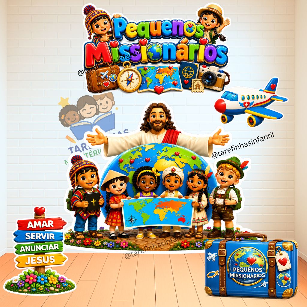 CENÁRIO DIGITAL PEQUENOS MISSIONÁRIOS