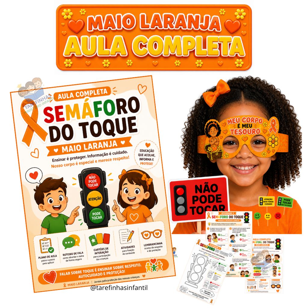Aula Completa – Maio Laranja – Semáforo do Toque