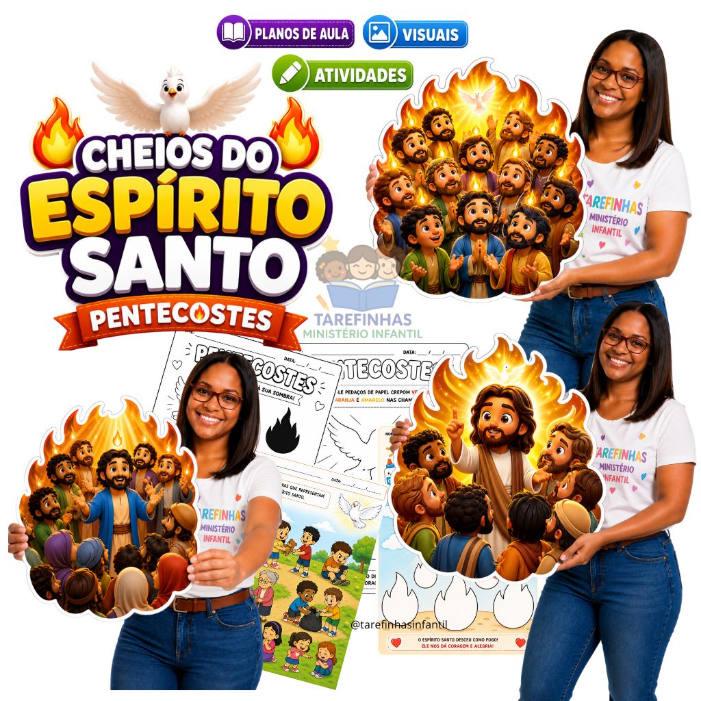 KIT CHEIOS DO ESPÍRITO SANTO – PENTECOSTE