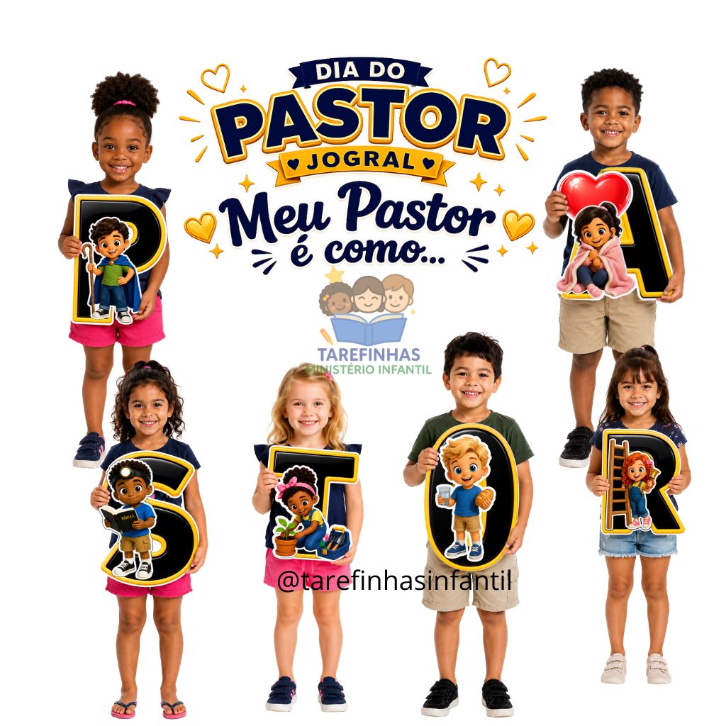 DIA DO PASTOR — JOGRAL “MEU PASTOR É COMO…