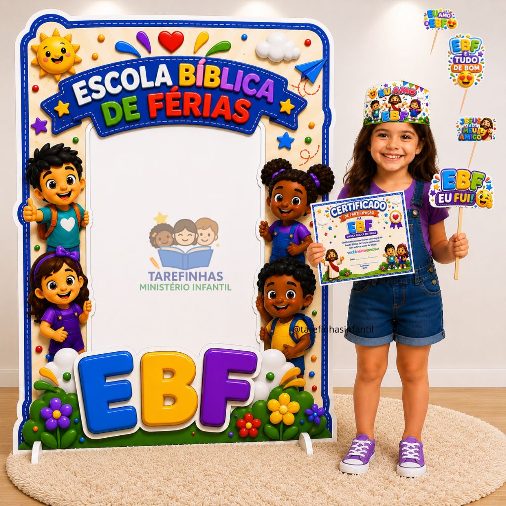 Kit Encerramento EBF EU FUI – Arquivos Digitais para Impressão
