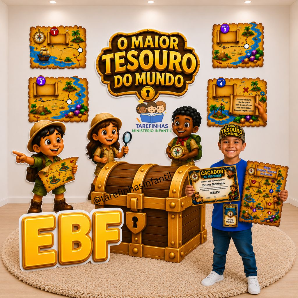 EBF Completa 4 aulas – O Maior Tesouro Do Mundo