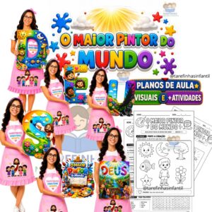 Visual + plano de aula O maior Pintor do mundo Plano da Salvação