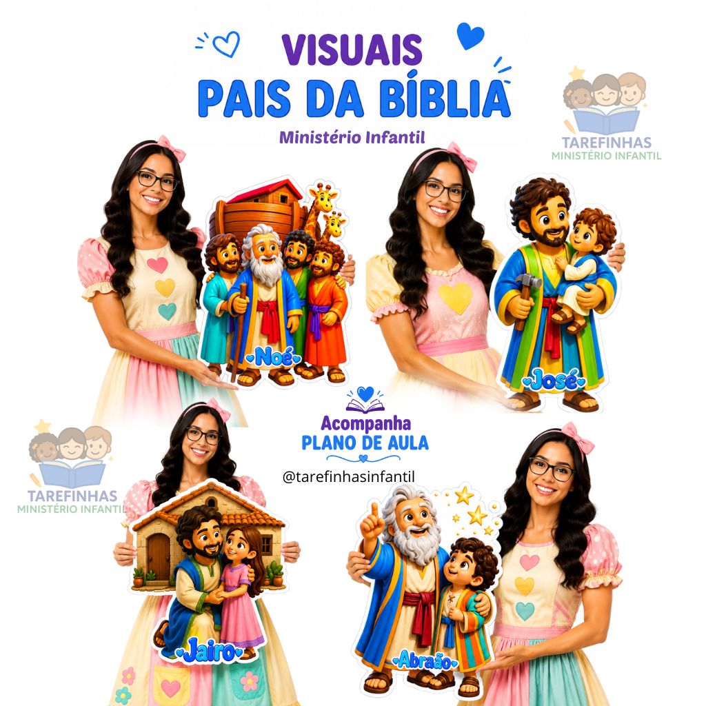 Plano de aula + Visuais País da Bíblia